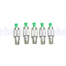 AT-M-FCA-XX FC-APC固定式公母光纖衰減器 FC/APC固定式公母光纖衰減器 陰陽衰減器 ATT 可選衰減值 單模 光衰減器 密陶 FC APC光衰器零件